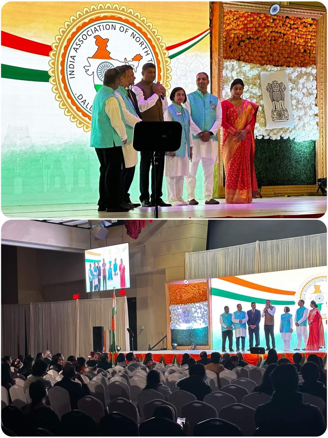 Continuing the joyous celebration of India's 75th Republic Day! 
Consul General participated in the Republic Day celebrations organized by the India Association of North Texas (IANT) in Dallas on January 27, 2024